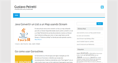Desktop Screenshot of gustavopeiretti.com